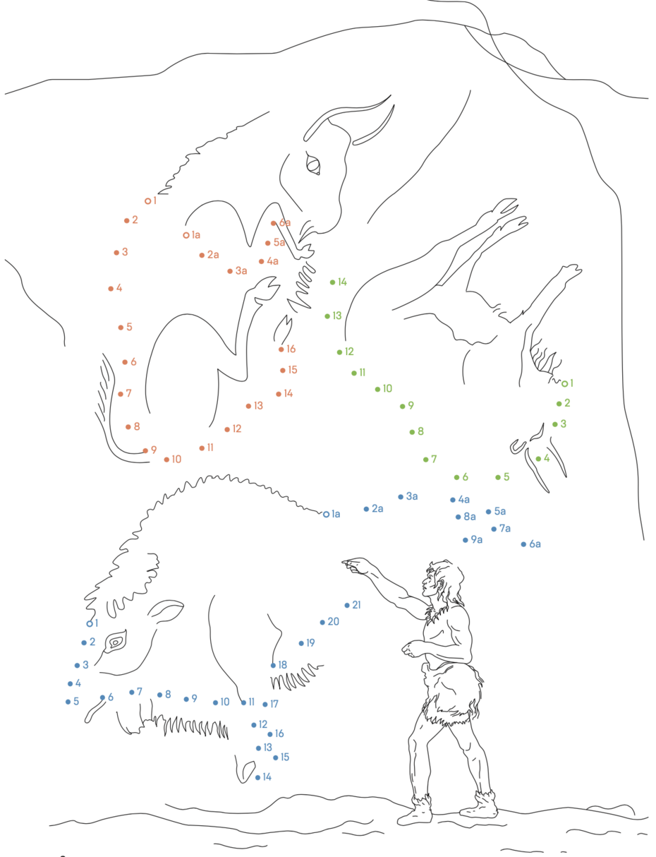 Точки и линии. Учимся рисовать вместе с мастерами. Часть 1