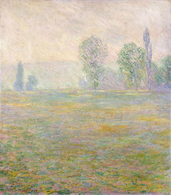 Клод Моне. Луга в Живерни. 1888