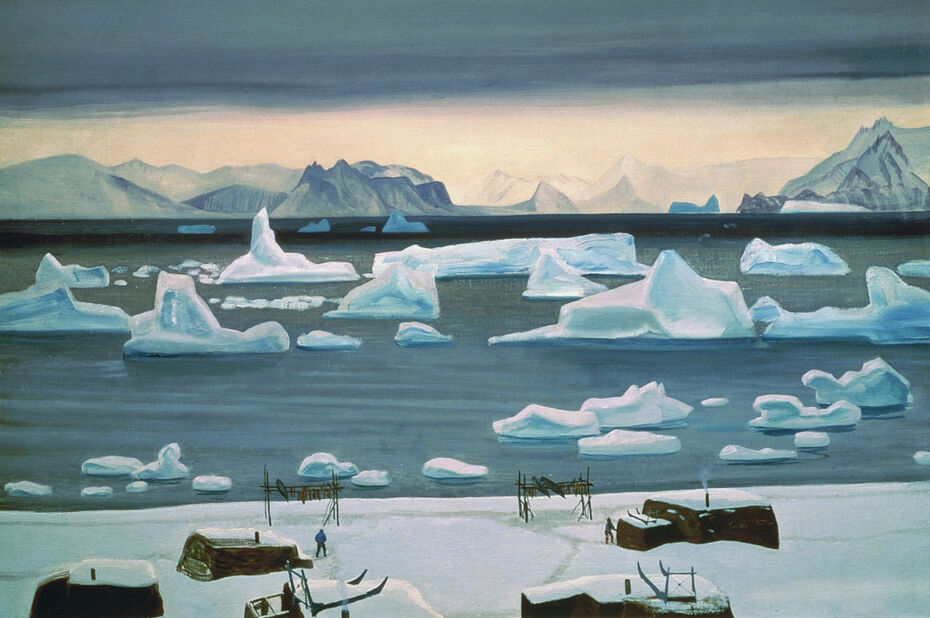 Рокуэлл Кент. Ноябрь в северной Гренландии. 1932-1933