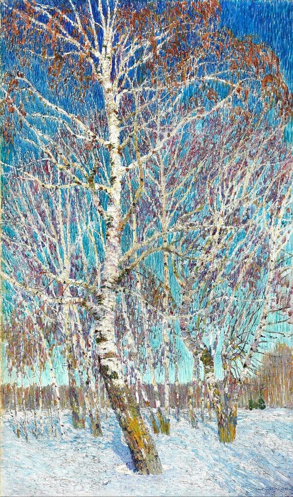 Игорь Грабарь. Февральская лазурь. 1904
