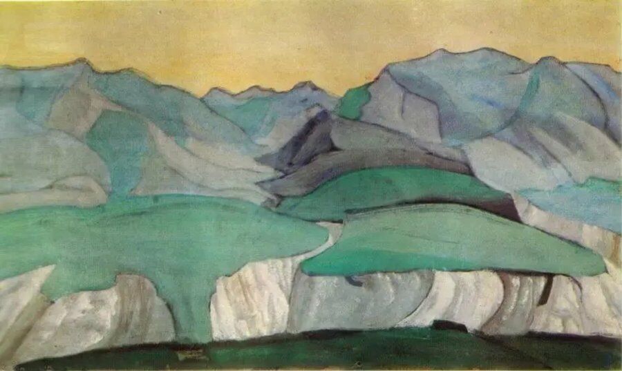 Николай Рерих. Кавказ. 1913