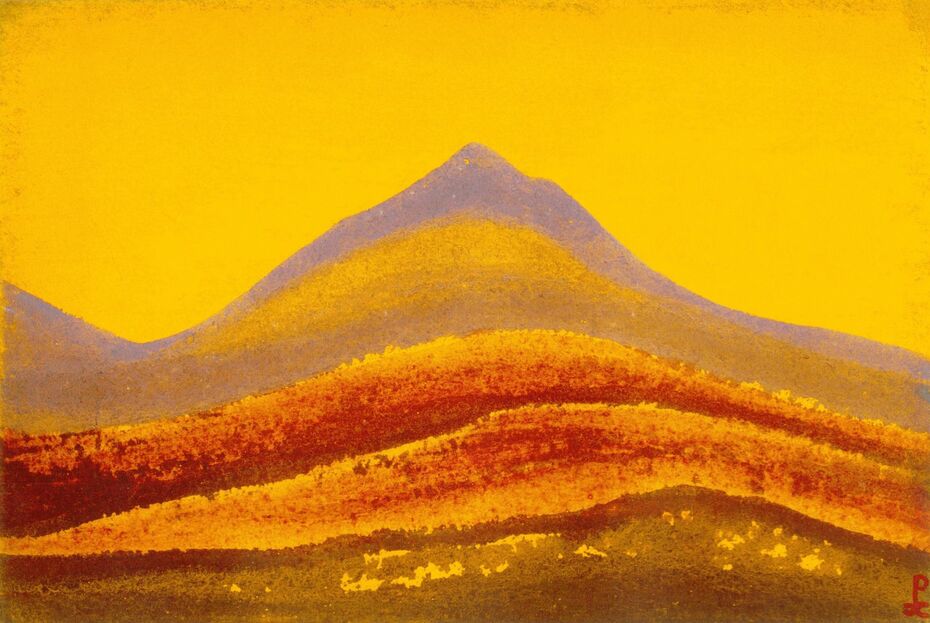 Николай Рерих. Вечер. 1938