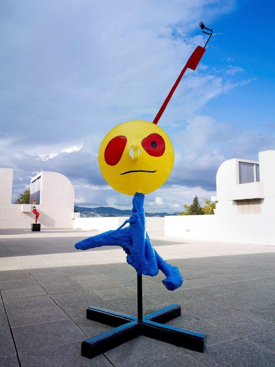 Жоан Миро. Женщина и птица. Испания 1967