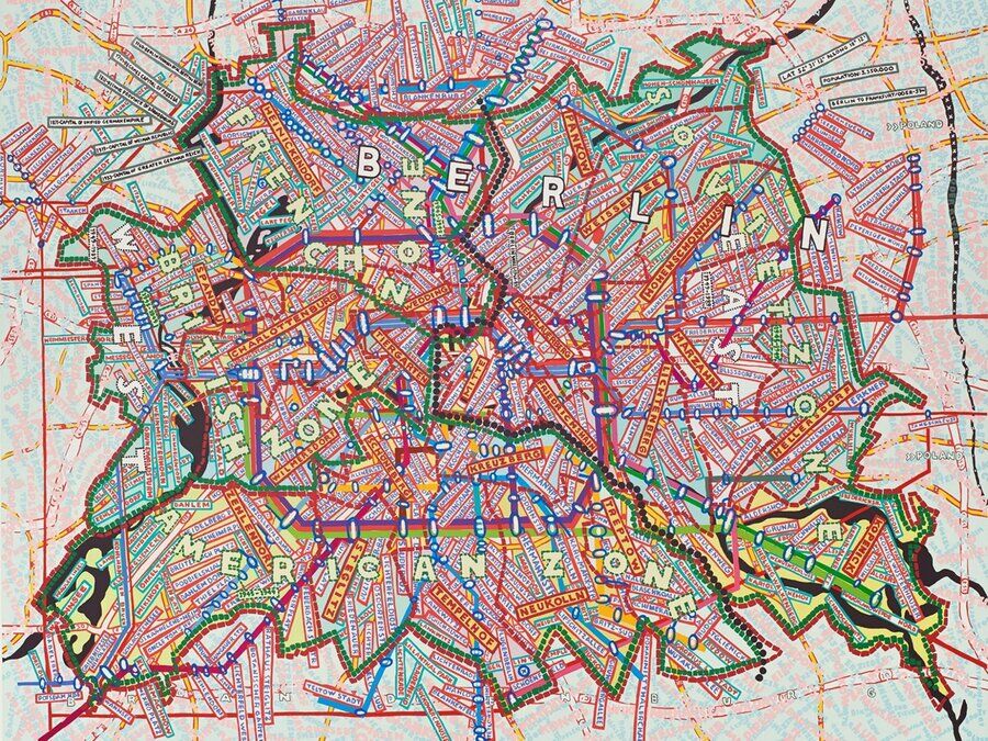 Пола Шер. Карта Берлина