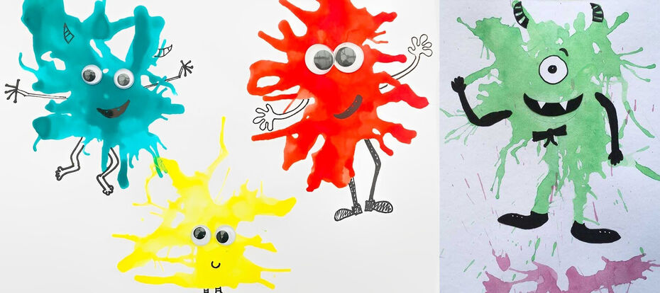 Примеры работ в технике выдувания