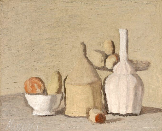 Джорджо Моранди. Натюрморт. 1948