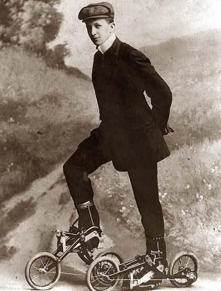 Ролики с педалями