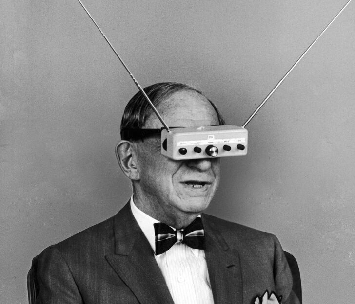 Очки для телевизор. Хьюго Гернсбек, 1963 г.