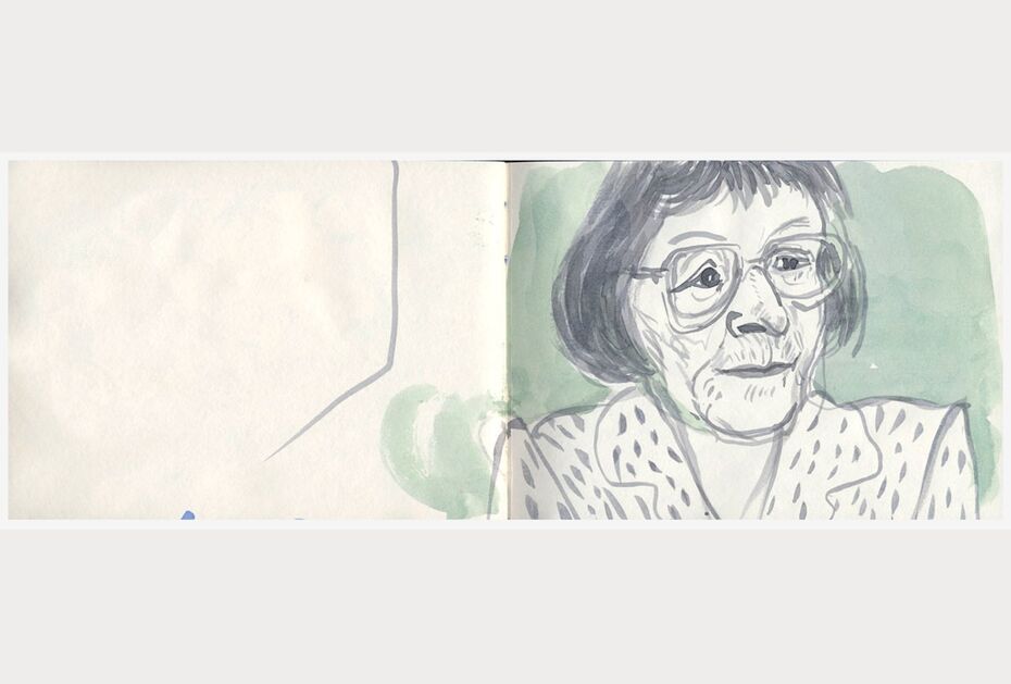 Скетчбук Дэвида Хокни