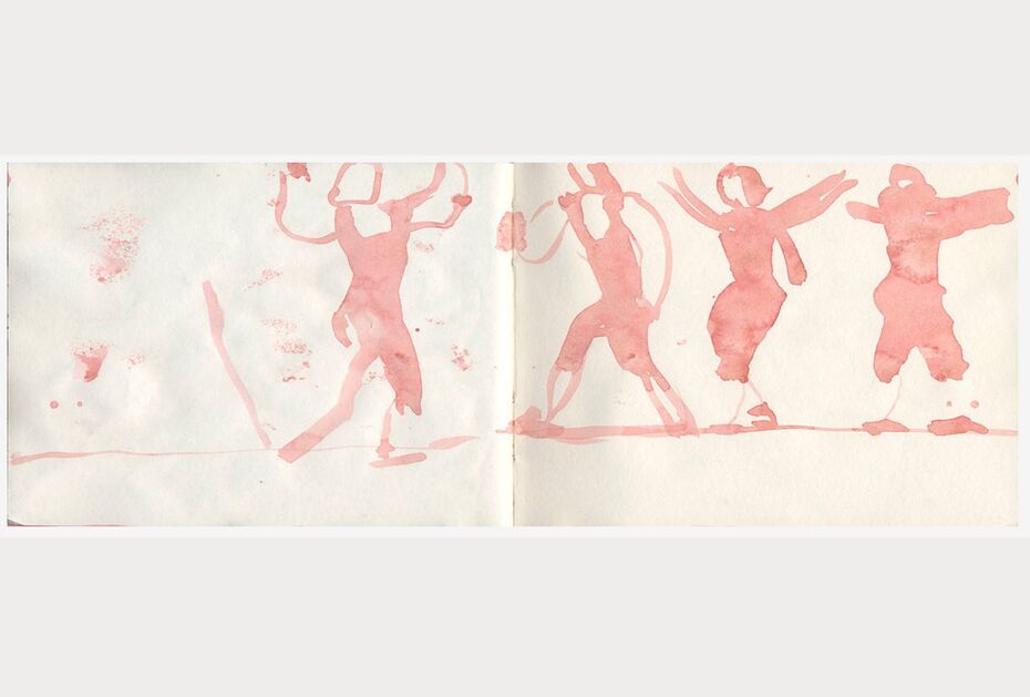 Скетчбук Дэвида Хокни