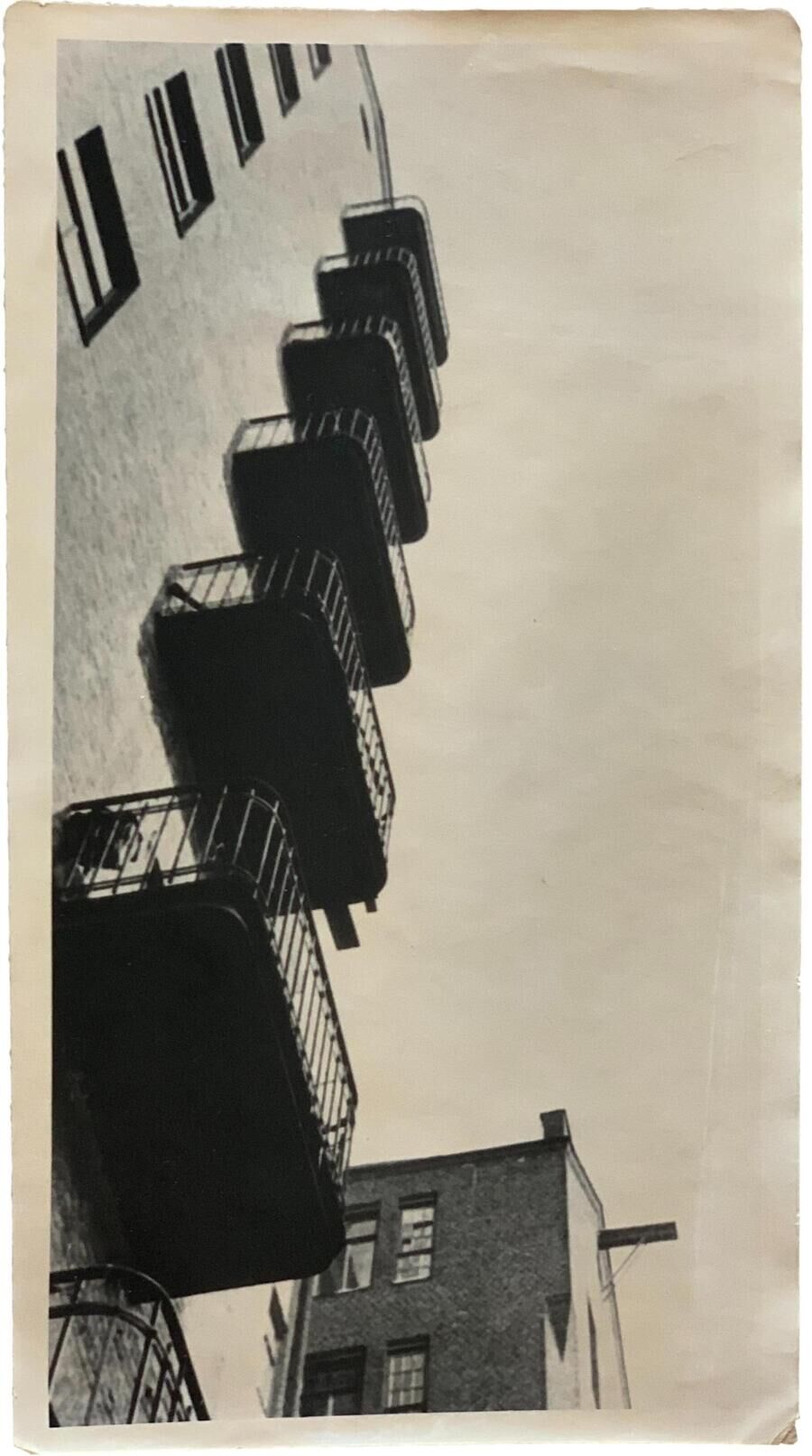 Александр Родченко. Балконы и Пожарная лестница (вариант). 1925 год