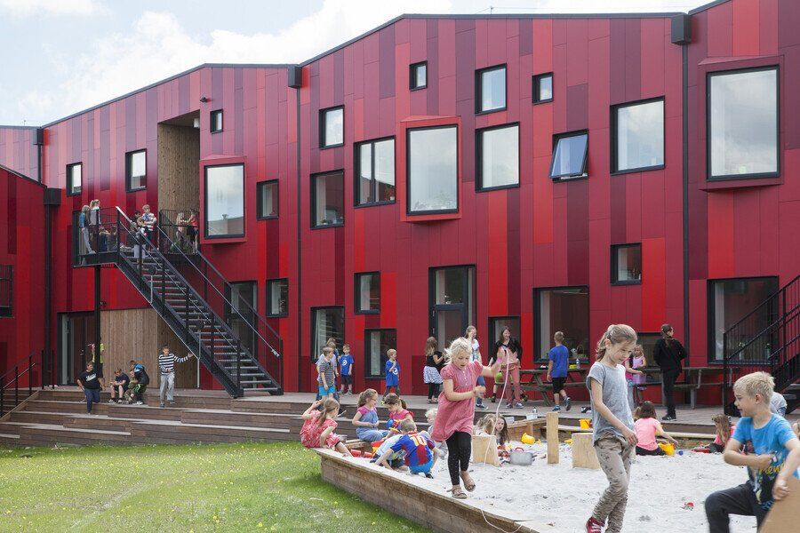 Школа в Хаслеве, Дания. Архитекторы: Arkitema Architects